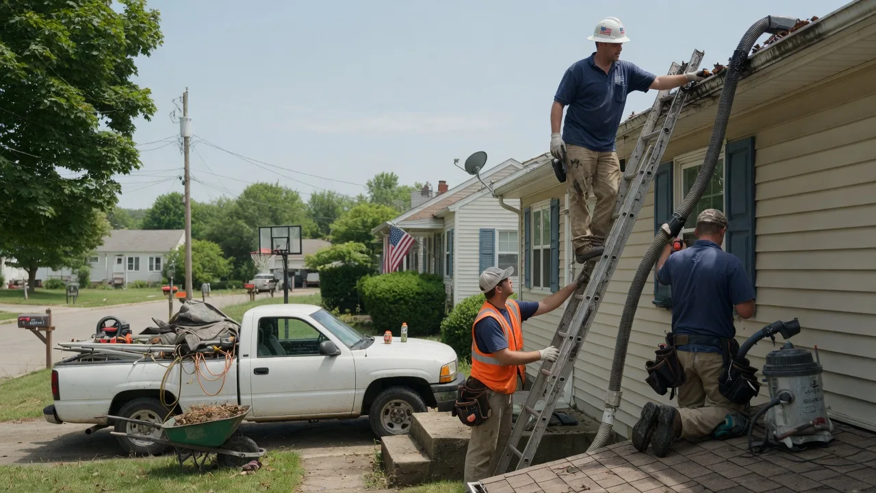 Gutter Installation in Monroe City, IN near me